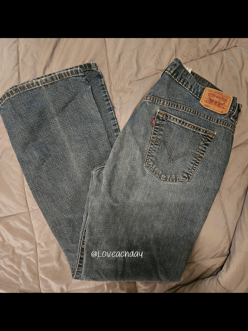 ✨️Levi's 515 Women's Blue Classic Straight Jeans